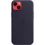 Чехол для iPhone Apple iPhone 14 Plus Leather Case with MagSafe - Ink (MPPC3ZE/A): Материалы кожа
