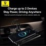 Зарядное устройство Baseus Car Charger USB+USB-C Tiny Star 30W Black (C00035001121-02): Сила тока 2.4А и более