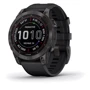 Смарт-часы Garmin Fenix 7 Sapphire Solar Carbon Grey DLC Titanium with Black Band (010-02540-21)