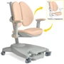 Детское кресло Mealux Supra Duo Plus Peach (арт.Y-116 PG): Регулировка Глубины сиденья, Высоты спинки, Высоты сиденья
