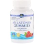 Nordic Naturals Melatonin Gummies, Raspberry, 1.5 mg, 60 Gummies (NOR30188)