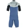 Гидрокостюм ION ( 48232-4491 ) Wetsuit Element 2/2 Shorty SS Front Zip men 2023 cascade-blue 50/M (9010583090054) фото 2