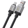 Кабель Baseus USB Cable to USB-C CoolPlay Series Fast Charging 100W 1m Black (CAKW000601) фото 3