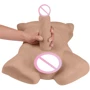 Торс с фаллоимитатором на присоске SilexD Apollo L Male Torso Caramel