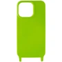 Чехол для iPhone TPU Case two straps California Light Green for iPhone 12 Pro Max: Цвет зеленый