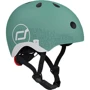 Шлем детский Scoot and Ride Зеленый с фонариком 45-51см (SR-210225-FOREST)