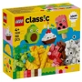 Конструктор LEGO Classic Творческие друзья с едой 150 деталей (11039)