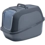 Туалет закрытый для котов Moderna Mega Deluxe 65.8х48.6х45.8 см, холодный серый (BK62275)