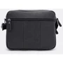 Мужская сумка через плечо Borsa Leather черная (K1089bl-black): Страна производитель Тайвань