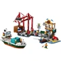 Конструктор LEGO City City Морская гавань с грузовым судном 1226 деталей (60422): Серия City