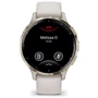 Смарт-часы Garmin Venu 3S Soft Gold Stainless Steel Bezel with Ivory Case and Silicone Band (010-02785-04): Дисплей 1.2" AMOLED (390x390)