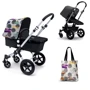 Універсальна коляска 2в1 Bugaboo CAMELEON 3 Andy Warhol DARK GREY: Тип коляски універсальна коляска (2-в-1)