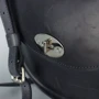 Жіноча сумка-сетчел The Wings синя (TW-RoundBag-blue-crz): Фактура матова, Гладка