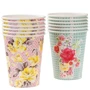 Сервировка стола Одноразовые стаканы Talking Tables серия TRULY SCRUMPTIOUS 12 шт в упаковке 2 дизайна (TS4-CUP)