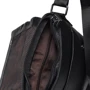 Мужская сумка планшет Borsa Leather черная (K18146-black): Стиль Повседневный (Casual)