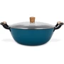 Каструля Fissman Seagreen з кришкою 32x12.5 см 8 л (4016): Обсяг, л 8