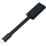 Адаптер Dell Adapter USB-C to HDMI Black (470-ABMZ): Цвет черный