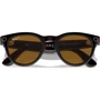 Смарт-окуляри Ray-Ban Meta Headliner Matte Rebel Black Frame/Brown Lenses size M (RW4009 675483 50-23) фото 3