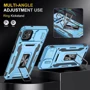 Чохол для телефона Mobile Case Camshield Army Ring Light Blue для Samsung A057 Galaxy A05s: Колір голубой
