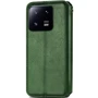 Чехол для телефонов Mobile Case Getman Cubic Green for Xiaomi 13: Материал искусcтвенная кожа и термополиуретан