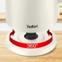 Электрочайник Tefal Thermo Protect KO140AE0: Покрытие нагревательного элемента (материал) нержaвеющaя стaль