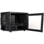 Корпус Thermaltake Core V21 Black (CA-1D5-00S1WN-00): Материал передней панели пластик