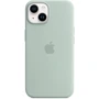 Чохол для iPhone Apple for iPhone 14 Silicone Case with MagSafe Succulent (MPT13) : Тип чохла накладка на заднюю часть