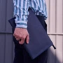 Сумка для ноутбуков INCARNE Handmade New Zipper Blue for Laptop: Цвет синий