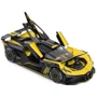Машинка спортивная металлическая Bugatti Divo Bburago 1:24 3 цвет свет, звук (2400) фото 7