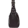 Женская сумка через плечо Borsa Leather темно-коричневая (1t300-brown): Страна производитель Тайвань