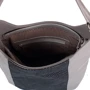 Женская сумка-мешок Laskara серая (LK-DD221-grey-black): Страна производитель Греция