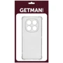 Чехол для телефонов TPU Case GETMAN Ease logo Full Camera Transparent for Xiaomi Redmi Note 14 Pro 4G: Материал TPU (термополиуретан)