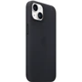 Чохол для iPhone Apple for iPhone 14 Leather Case with MagSafe Midnight (MPP43)  фото 5