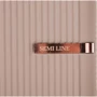 Бьюті-кейс Semi Line 16L Champagne шампань (T5666-2): Застібка Молния