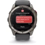 Смарт-часы Garmin Fenix 8 Pro AMOLED 51mm Sapphire Titanium with Graphite/Black Silicone Band (010-03199-11)