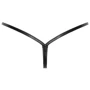 Трусики Noir Handmade P012 Wild crocodile wetlook thong with double opening Вlack, 3XL