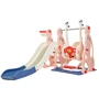 Дитяча гірка-гойдалка Bambi WM19020-8 (pink / blue)