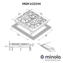 Варочная поверхность газовая Minola MGM 610244 I фото 5