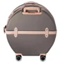 Чемодан Semi Line 24" (M) Brown/Pink Cream коричневый/розовый (T5673-3): Застежка Молния