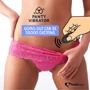 Вибратор в трусики FeelzToys Panty Vibrator Pink с пультом ДУ + сумочка-чехол