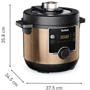Мультиварка Tefal Turbo Cuisine CY777G10: Объем кастрюли 7.6 л
