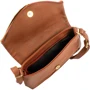 Женская сумка почтальонка Valiria Fashion коричневая (ODA5903-10): Фактура Матовая, Зернистая
