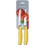 Victorinox (6.7836.L118B) SwissClassic Tomato&Sausage 11см волн. желтый 2шт