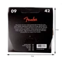 Струна для гитар Струны для электрогитары Fender 3250L: Материал Никелированная сталь