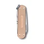 Мультитул Victorinox Classic SD Alox Colors Fresh Peach 58мм/5функции/рифленый бежевый (0.6221.202G): Количество инструментов 5