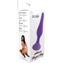 Анальный плаг Silicone Plug Purple - Medium