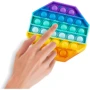 Игрушка-антистресс Pop-It Sibelly Радуга Восьмиугольник