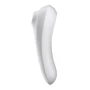 Смарт вібратор і вакуумний стимулятор 2-в-1 Satisfyer Dual Pleasure White