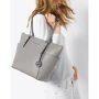 Женская сумка тоут Michael Kors Jet Set Item серая (30F2STTT8L081): Тип Сумки