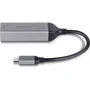 Адаптер REAL-EL Adapter USB-C to RJ45 CE-150 Space Grey (EL123110004) фото 4